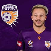 How Perth Glory unveiled the arrival of Tom James. Photo: Perth Glory