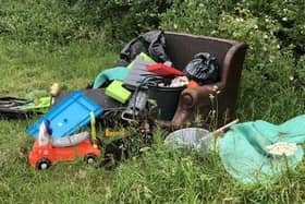 Farmer Andrew Ward has called flytippers on local beauty spots ‘scum’. EMN-200622-190124001