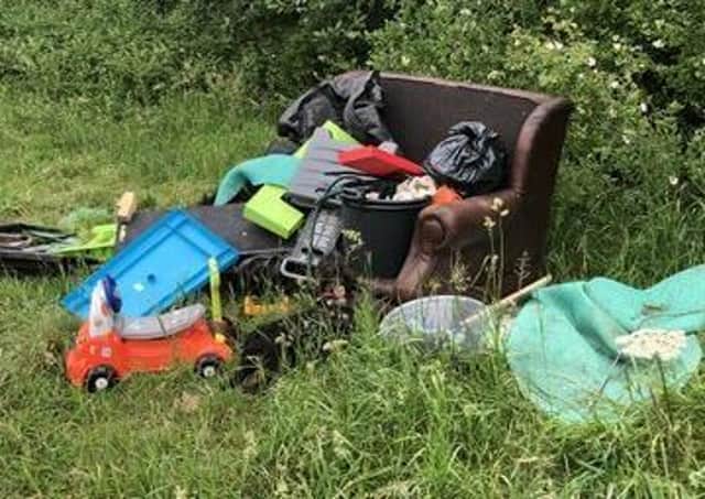 Farmer Andrew Ward has called flytippers on local beauty spots ‘scum’. EMN-200622-190124001