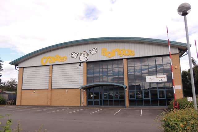 Crazee Bongos in Sleaford Enterprise Park, one of the only businesses not yet allowed to reopen under Government covid19 guidelines. EMN-200720-171927001