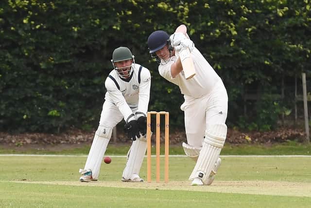 Matthew Sargeant in action for Woodhall last year.