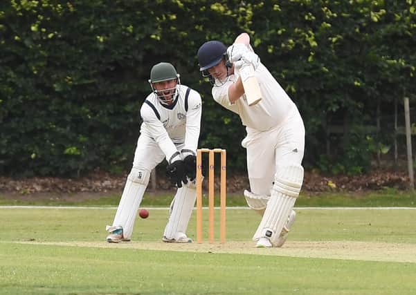Matthew Sargeant in action for Woodhall last year.