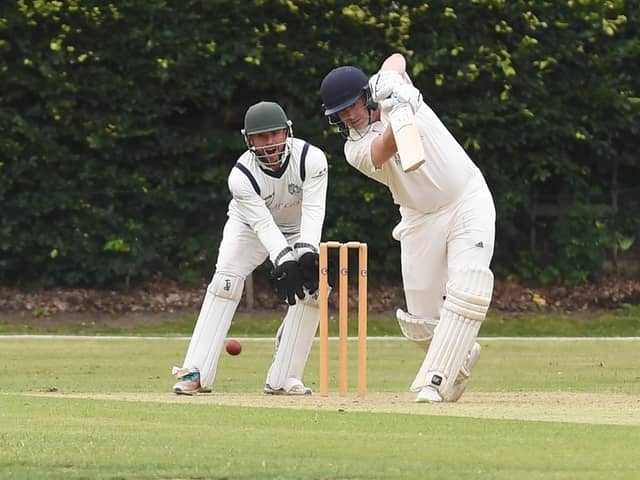 Matthew Sargeant in action for Woodhall last year.