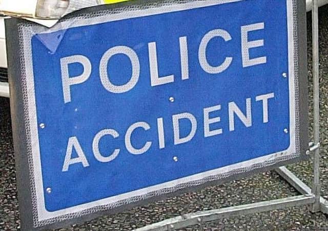 Police accident.