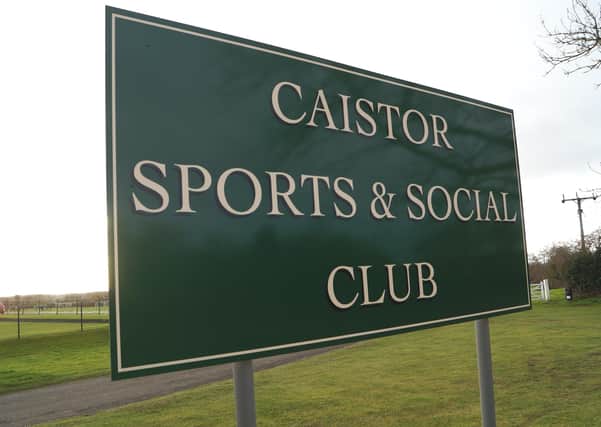 Caistor Sports & Social Club will now be run as a Community Interest Company
