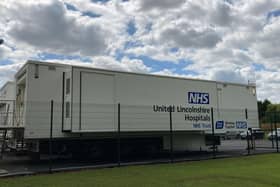 The new clinic based at Moy Park, Grantham. EMN-200720-181255001