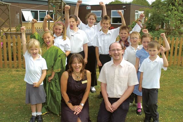 Sutterton Fourfields Primary School 10 years (and a bit) ago.