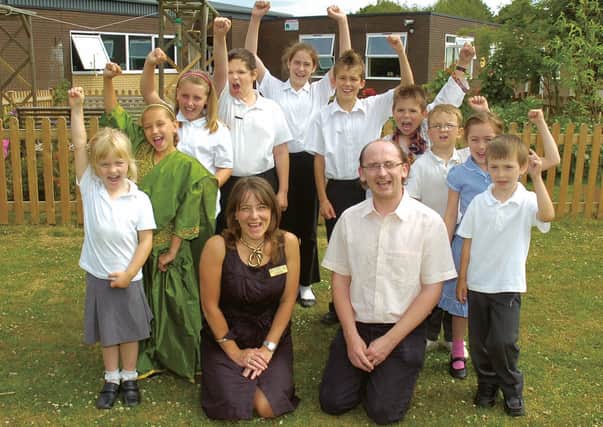 Sutterton Fourfields Primary School 10 years (and a bit) ago.