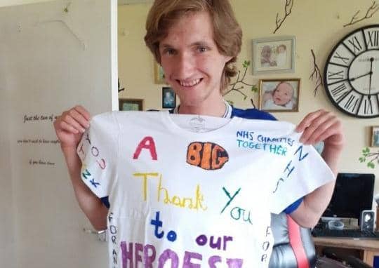 James Clarke, of Boston, set to ride 150 miles around Lincolnshire hospitals as he raises funds for NHS charities.