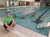 Swimming pool at Sleaford Leisure Centre re-opens to public. Duty Manager, Billy Wells. EMN-200727-100409001
