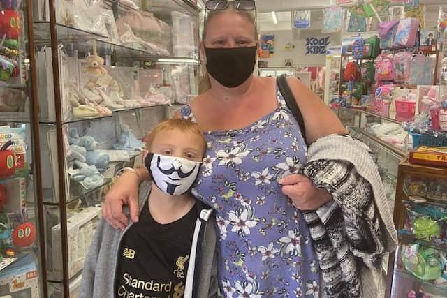 Michelle and Logan Webb of Northampton