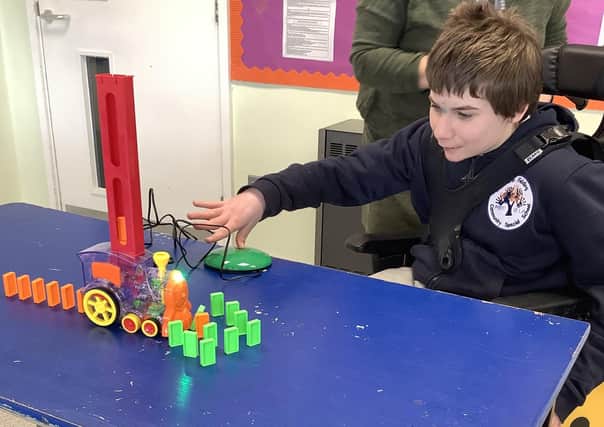 The John Fielding Special School, in Boston, has been hugely succesful in its efforts to raise funds for communications equipment for its pupils.