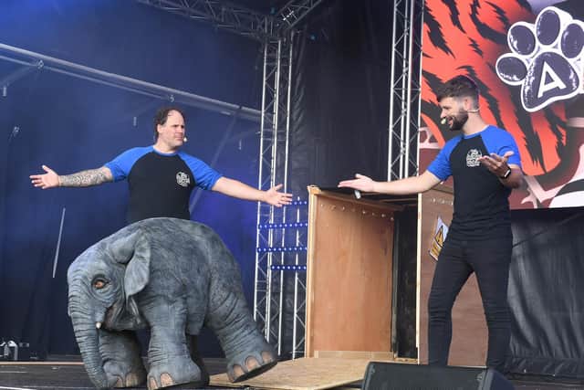 Artists on the new stage.