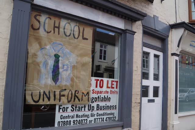 Uniform bank in Market Rasen's Queen Street