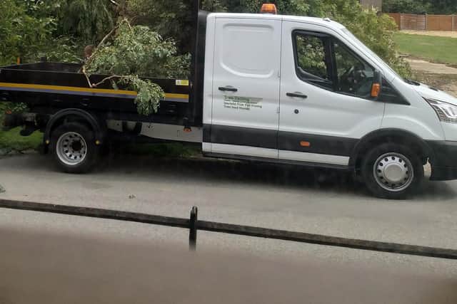 Do you recognise this tree felling truck?