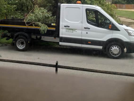 Do you recognise this tree felling truck?