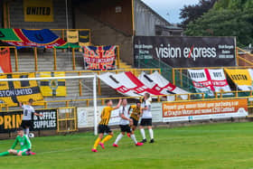 Boston United host Altrincham at York Street. Photo: @russelldossett (www.sportspictures.online)