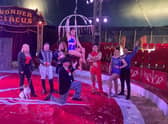 The cast of the Wonder Circus.