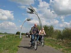 More and more cyclists are enjoying the Water Rail Way.