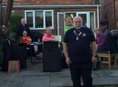 Newly appointed president Richard Brown received the chain of office from past president Bridget Barker. (photo supplied)