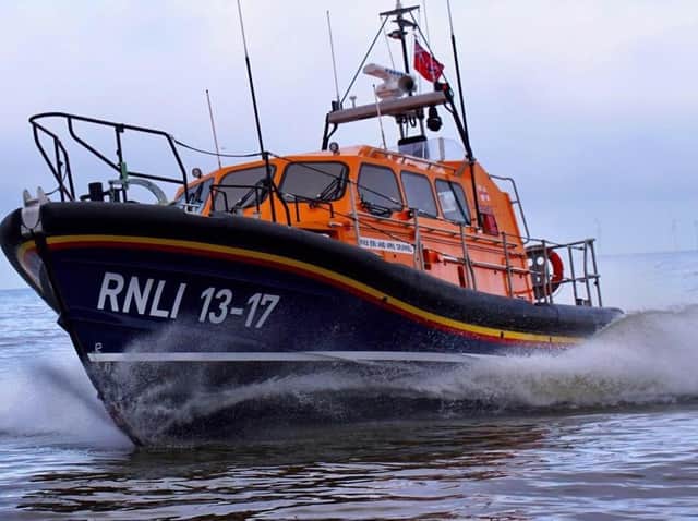 The RNLI recovered the body of a man from the sea off Skegness.