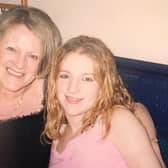 Kirsty and her Nana.