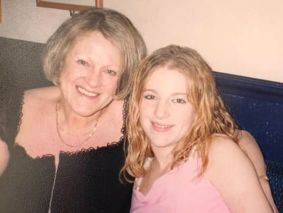 Kirsty and her Nana.
