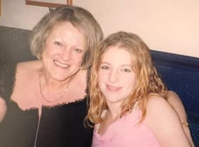 Kirsty and her Nana.