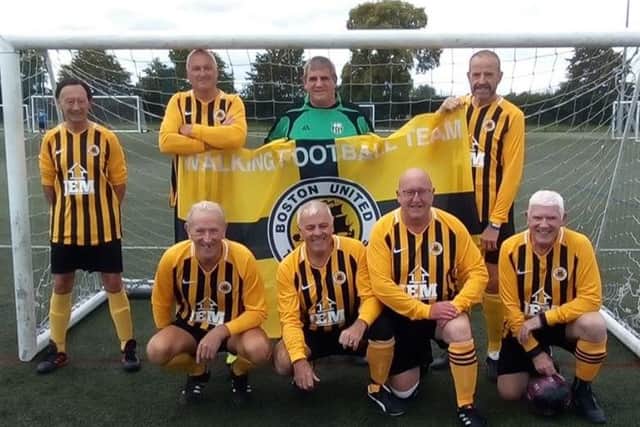 Members of the award-winning club.