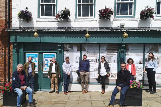 The design team taking the Caistor building project forward (photo supplied)
