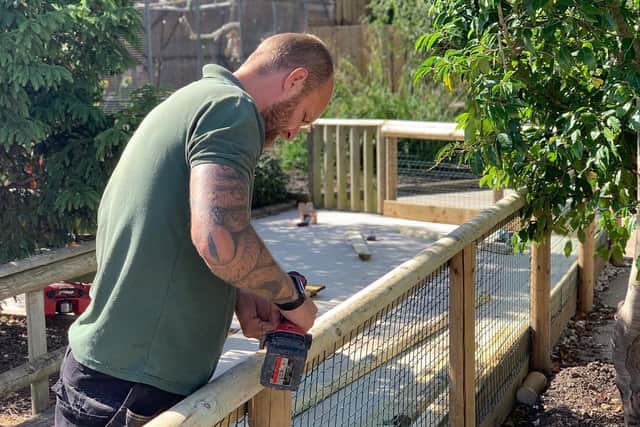 A major refurbishment of the wildlife park has taken place during lockdown.