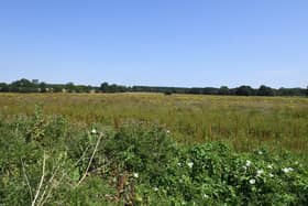 Land off Caistor Road, where the housing development is planned. EMN-201008-083707001