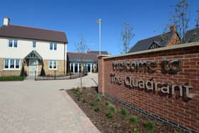 A flagship development for Chestnut Homes, The Quadrant.