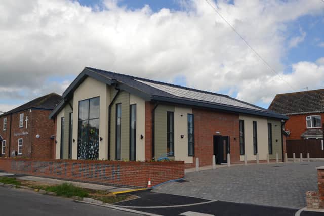 The new Worship Centre at Burgh Baptist Community Church.