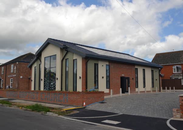 The new Worship Centre at Burgh Baptist Community Church.