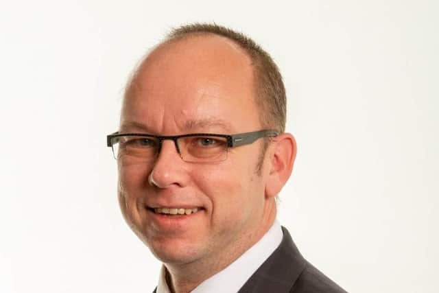 James Scarrott, Principal of Barnes Wallis Academy, part of the David Ross Education Trust. EMN-200820-121939001