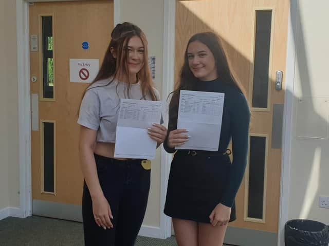 The wait is over for Abbie and Jessica Holloway.