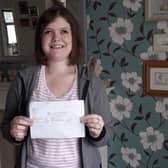 Alice Gresswell has celebrated achieving a grade 7 in GCSE higher maths at Stamford College, having lost her sight five years ago. EMN-200820-155311001