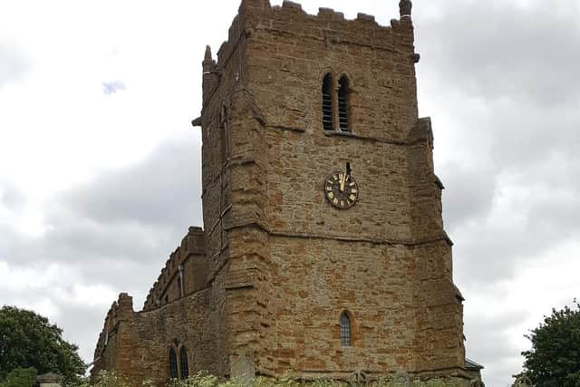 Walesby Church - a popular stop for ramblers.