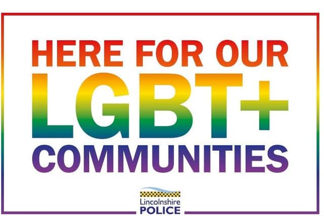 Lincolnshire Police is lending its support to virtual Pride events.