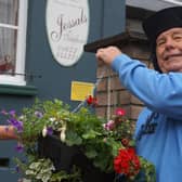 New Market Rasen councillor Peter Harrold has already helped the town to blossom