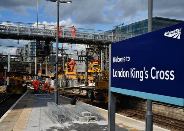 Engineering work at Kings Cross to make services more reliable. Photo: Simon Miles EMN-200309-130104001