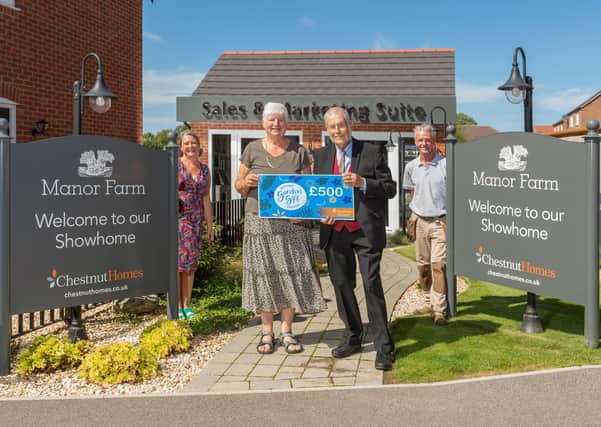 Garden competition winners David and Jenny Pettit