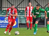 Scott Lowman in action for Town last season. Photo: John Aron