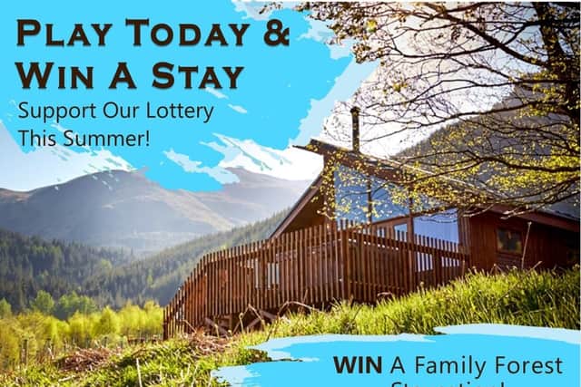 LotterySK players can win a stay at a family forest location. EMN-200709-200524001