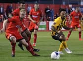 Jay Rollins and co will meet Alfreton twice over the festive period. Photo: Eric Brown