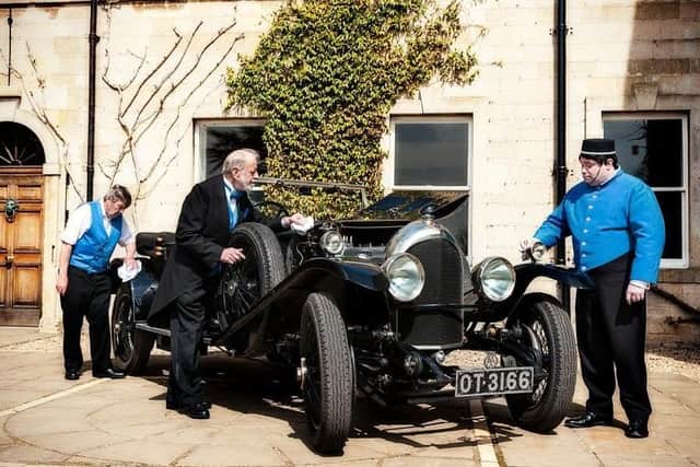 The orchard car park at Tolethorpe Hall will be the venue for the fundraising car boot sale. A scene from The Comedy of Errors (2013). EMN-201109-122042001