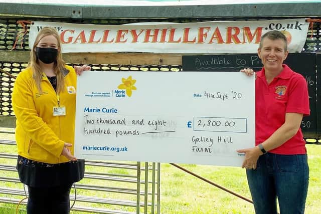 Sandra Scaman and Lauren Alexander-Lee, Lincolnshire Community Fundraiser for Marie Curie.