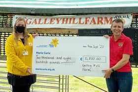 Sandra Scaman and Lauren Alexander-Lee, Lincolnshire Community Fundraiser for Marie Curie.