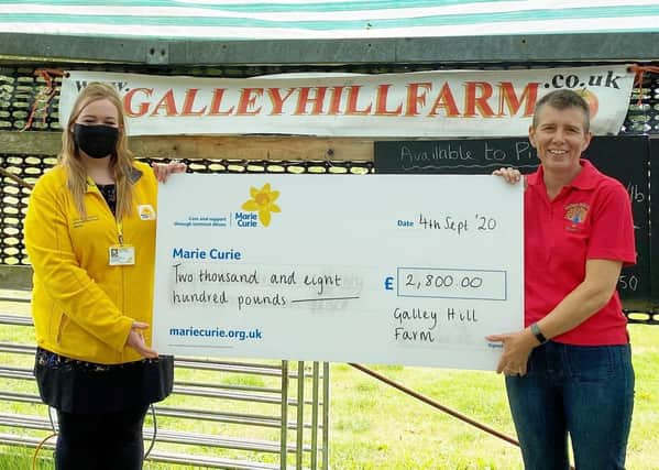 Sandra Scaman and Lauren Alexander-Lee, Lincolnshire Community Fundraiser for Marie Curie.